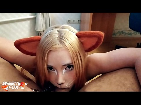❤️ Kitsune anameza mboo na kumeza mdomoni Ponografia yenye ubora ❌️❤